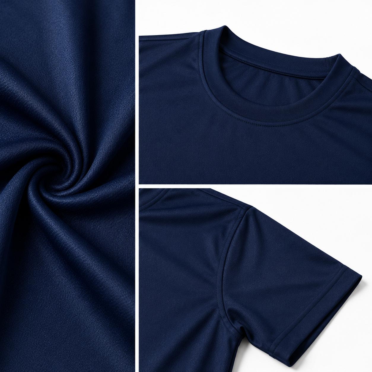 Unisex Sports T-Shirt — Navy (Style 130-26)