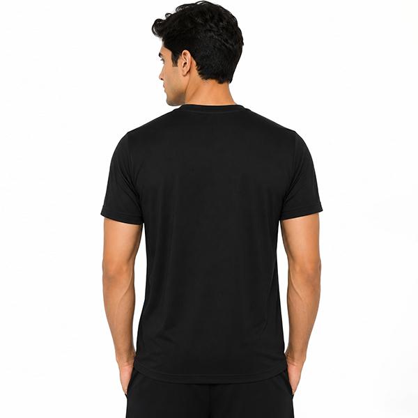 Unisex Sports T-Shirt — Black (Style 130-26)