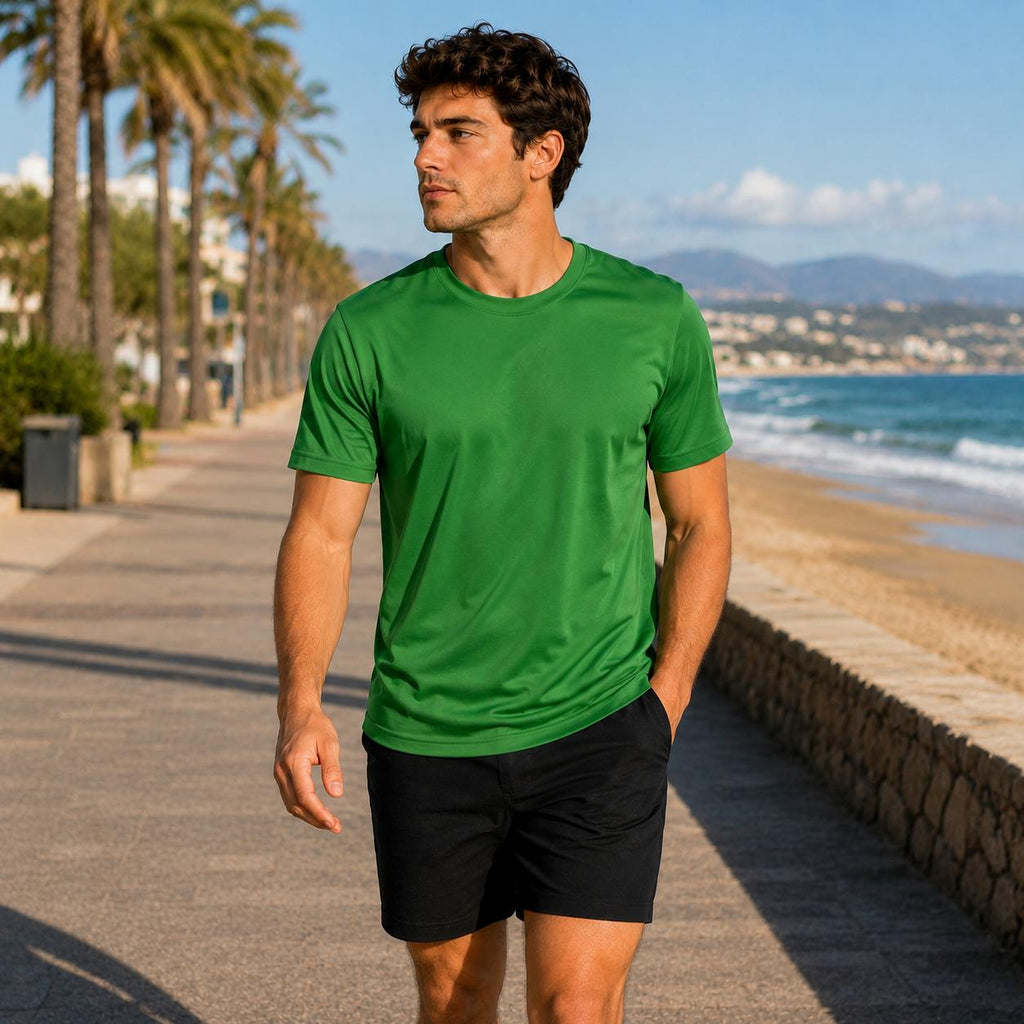 Youth Sports T-Shirt — Green (Style 130-26N)