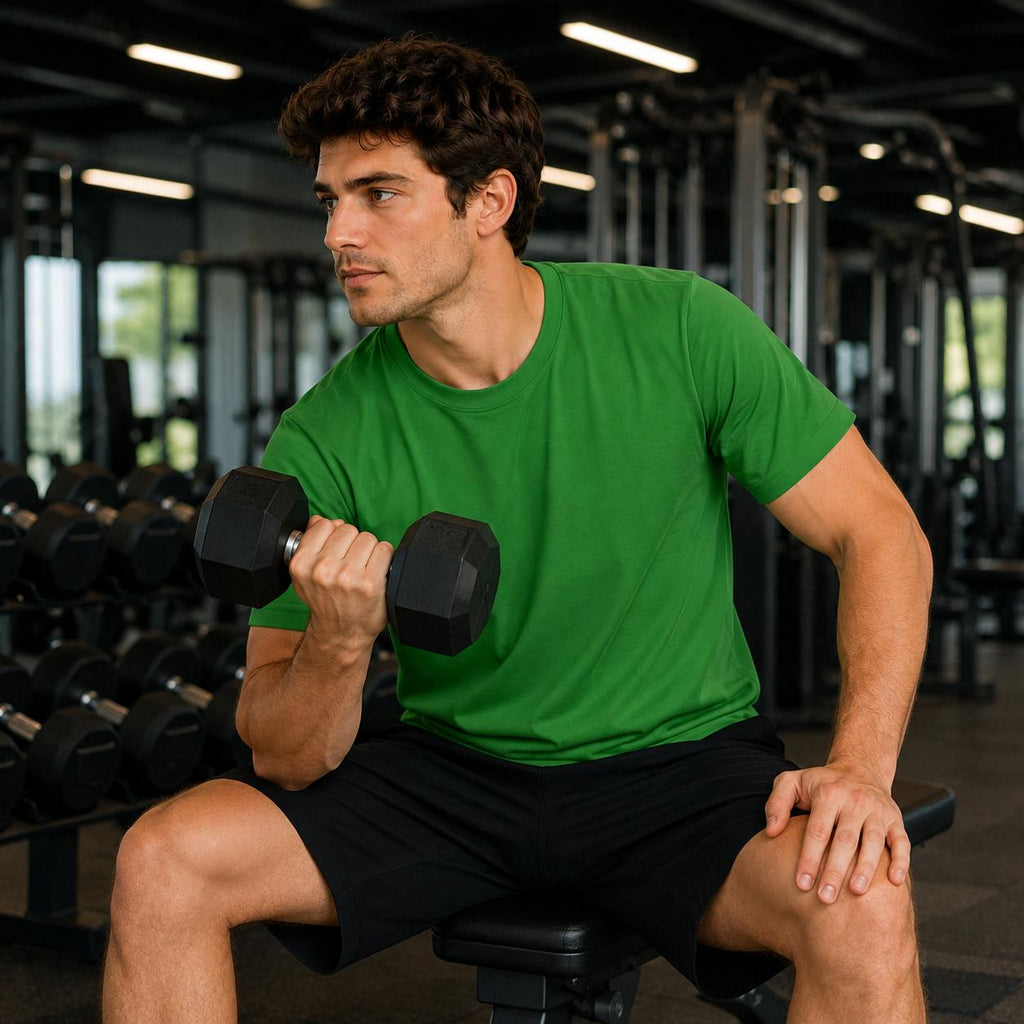Youth Sports T-Shirt — Green (Style 130-26N)