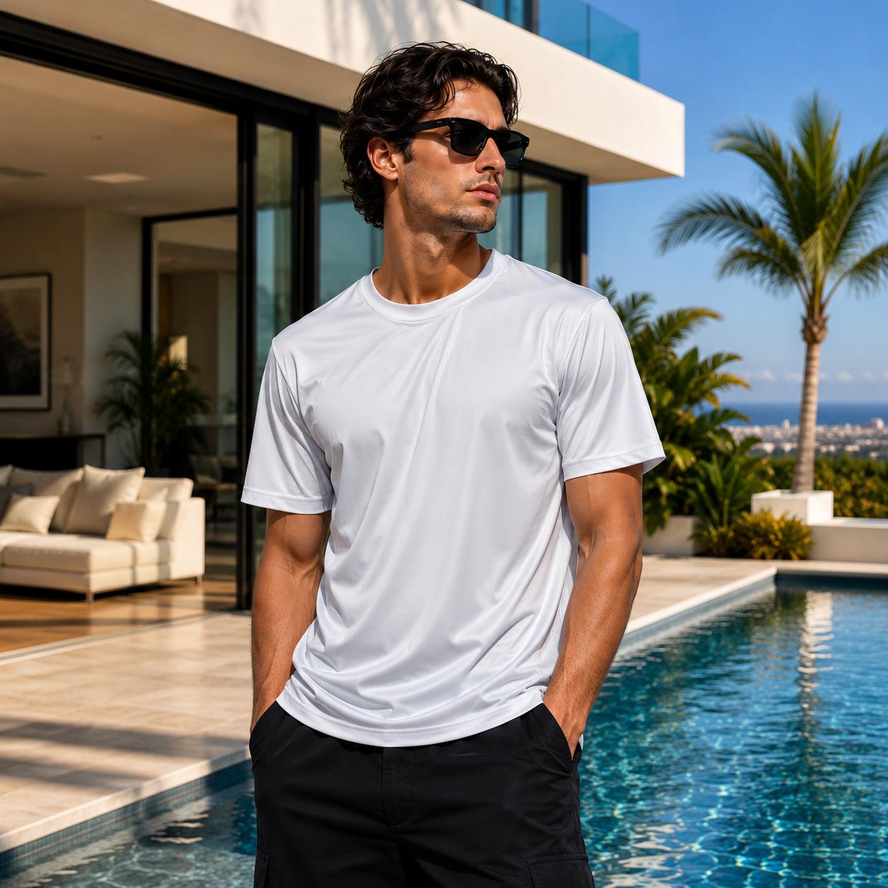Youth Sports T-Shirt — White (Style 130-26N)