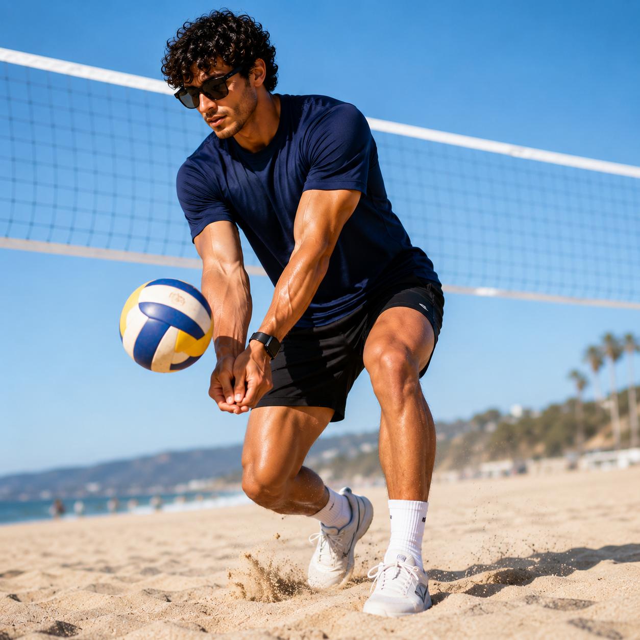 Unisex Sports T-Shirt — Navy (Style 130-26)