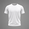 Unisex Sports T-Shirt — White (Style 130-26)